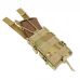 Жесткий усиленный тактический подсумок KIBORG GU Single Mag Pouch Multicam