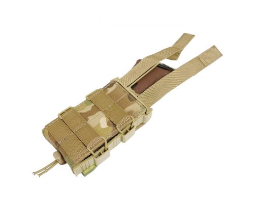 Жесткий усиленный тактический подсумок KIBORG GU Single Mag Pouch Multicam Жесткий усиленный тактический подсумок KIBORG GU Single Mag Pouch Multicam