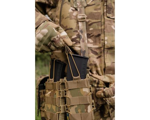 Жесткий усиленный тактический подсумок KIBORG GU Single Mag Pouch Multicam Жесткий усиленный тактический подсумок KIBORG GU Single Mag Pouch Multicam