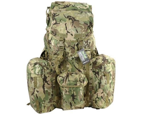 Рюкзак тактичний KOMBAT UK Full size PLCE system мультікам 120л Рюкзак тактичний KOMBAT UK Full size PLCE system мультікам 120л