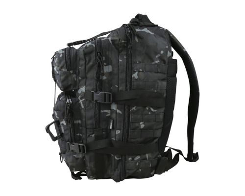 Рюкзак тактичний Kombat UK Hex-Stop Reaper Pack чорний мультікам 40л