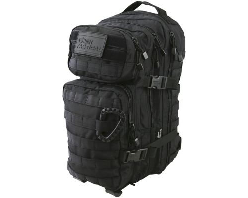 Рюкзак тактический KOMBAT UK Hex-Stop Small Molle Assault Pack черный 28л Рюкзак тактический KOMBAT UK Hex-Stop Small Molle Assault Pack черный 28л