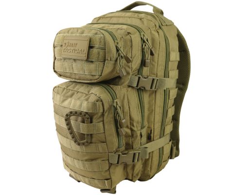Рюкзак тактический KOMBAT UK Hex-Stop Small Molle Assault Pack койот 28л Рюкзак тактический KOMBAT UK Hex-Stop Small Molle Assault Pack койот 28л
