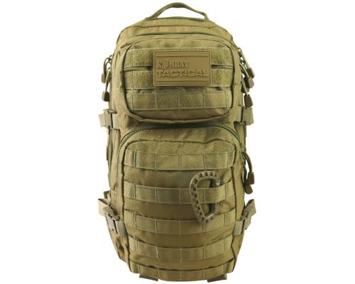 Рюкзак тактический KOMBAT UK Hex-Stop Small Molle Assault Pack койот 28л Рюкзак тактический KOMBAT UK Hex-Stop Small Molle Assault Pack койот 28л
