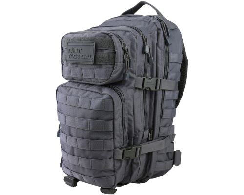 Рюкзак тактический KOMBAT UK Hex-Stop Small Molle Assault Pack серый 28л Рюкзак тактический KOMBAT UK Hex-Stop Small Molle Assault Pack серый 28л