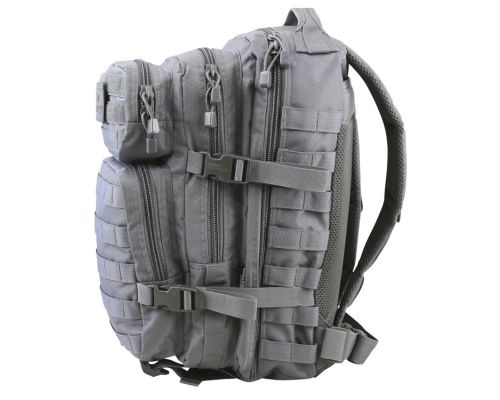 Рюкзак тактический KOMBAT UK Hex-Stop Small Molle Assault Pack серый 28л Рюкзак тактический KOMBAT UK Hex-Stop Small Molle Assault Pack серый 28л