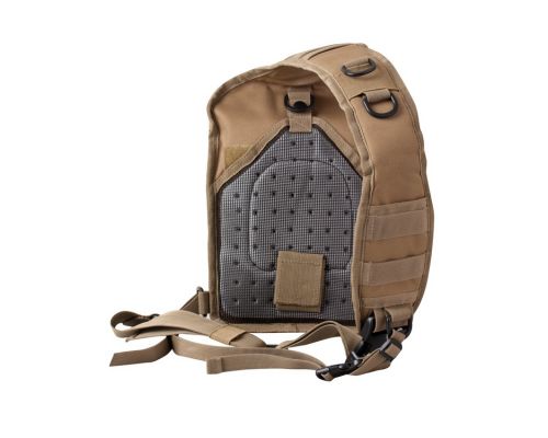 Рюкзак тактичний однолямковий KOMBAT UK Mini Molle Recon Shoulder Bag койот 10л Рюкзак тактичний однолямковий KOMBAT UK Mini Molle Recon Shoulder Bag койот 10л