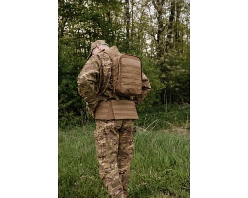 Штурмовий рюкзак швидкоз'ємний кордура койот Штурмовий рюкзак швидкоз'ємний кордура койот