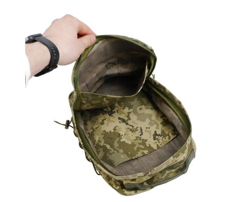 Штурмовий рюкзак швидкоз'ємний кордура піксель Штурмовий рюкзак швидкоз'ємний кордура піксель