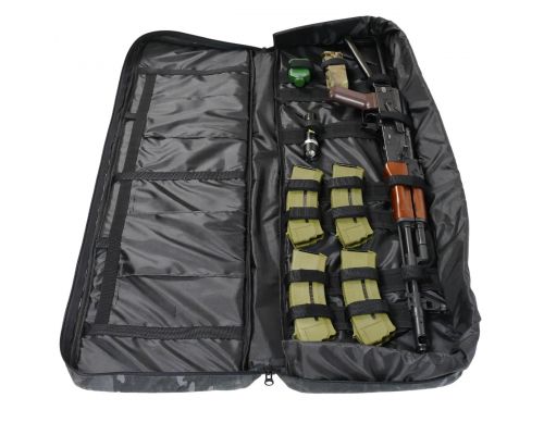 Кейс (чехол) для оружия Kiborg Weapon Case 105х30х10 Black Multicam Кейс (чехол) для оружия Kiborg Weapon Case 105х30х10 Black Multicam
