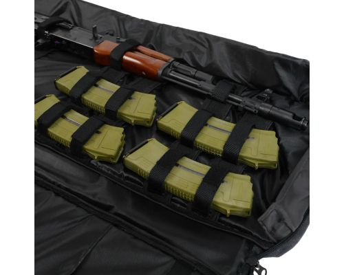 Кейс (чехол) для оружия Kiborg Weapon Case 105х30х10 Black Multicam Кейс (чехол) для оружия Kiborg Weapon Case 105х30х10 Black Multicam