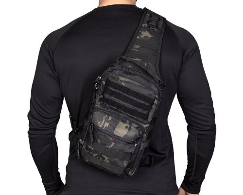 Сумка COB Sling Multicam Black (7130), Сумка COB Sling Multicam Black (7130),