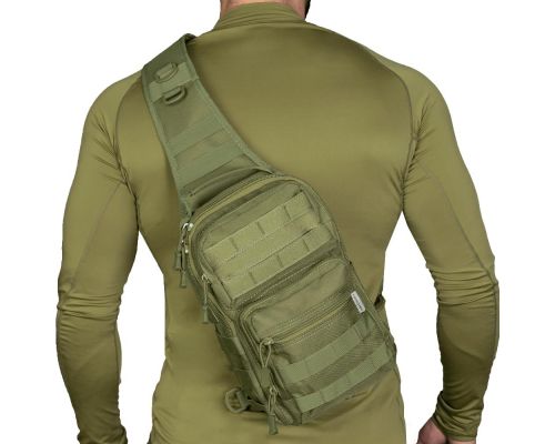 Сумка COB Sling Олива (7118), Сумка COB Sling Олива (7118),