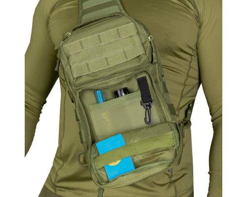 Сумка COB Sling Олива (7118), Сумка COB Sling Олива (7118),