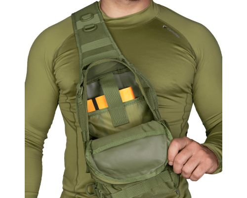 Сумка COB Sling Олива (7118), Сумка COB Sling Олива (7118),