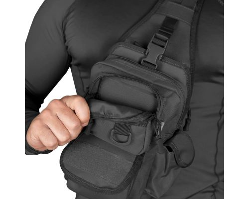 Сумка Gunner Sling 2.0 Чорна (7112), Сумка Gunner Sling 2.0 Чорна (7112),
