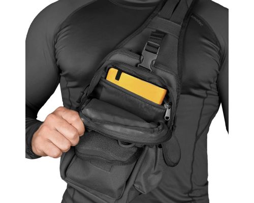Сумка Gunner Sling 2.0 Чорна (7112), Сумка Gunner Sling 2.0 Чорна (7112),