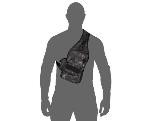 Сумка Gunner Sling 2.0 Multicam Black (7113), Сумка Gunner Sling 2.0 Multicam Black (7113),