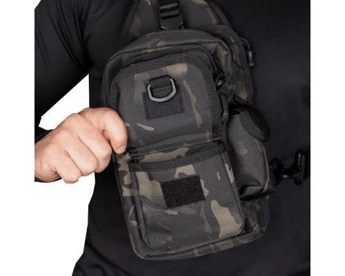Сумка Gunner Sling 2.0 Multicam Black (7113), Сумка Gunner Sling 2.0 Multicam Black (7113),