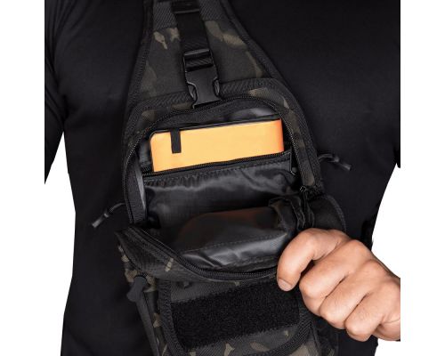 Сумка Gunner Sling 2.0 Multicam Black (7113), Сумка Gunner Sling 2.0 Multicam Black (7113),