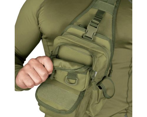 Сумка Gunner Sling 2.0 Олива (7115), Сумка Gunner Sling 2.0 Олива (7115),