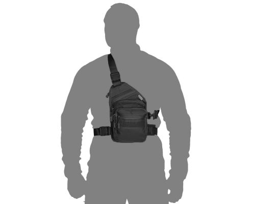 Сумка Gunner Sling Black (6663), Сумка Gunner Sling Black (6663),