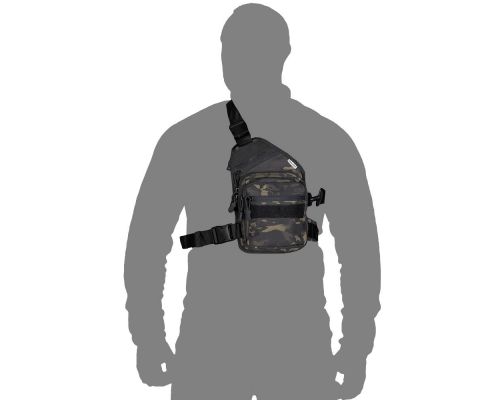 Сумка Gunner Sling Multicam Black (6662), Сумка Gunner Sling Multicam Black (6662),