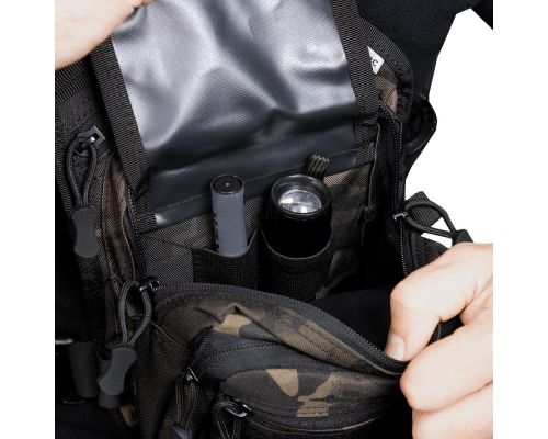Сумка Gunner Sling Multicam Black (6662), Сумка Gunner Sling Multicam Black (6662),