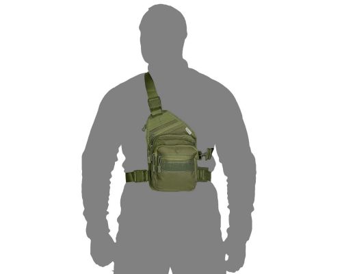Сумка Gunner Sling Olive (6664), Сумка Gunner Sling Olive (6664),