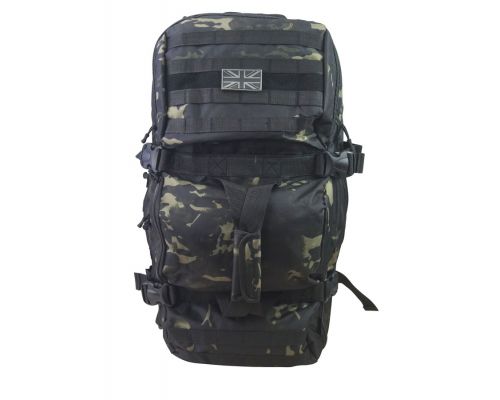 Сумка KOMBAT UK Operators Duffle Bag мультікам чорний Сумка KOMBAT UK Operators Duffle Bag мультікам чорний