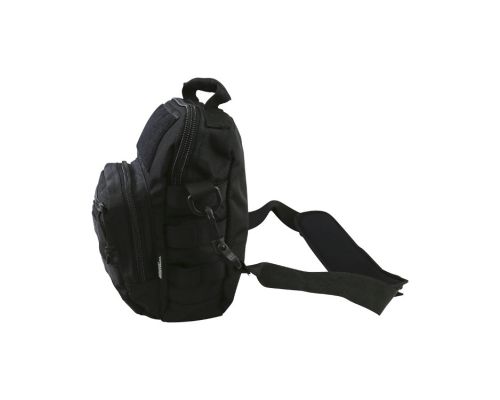 Сумка на плече KOMBAT UK Hex-Stop Explorer Shoulder Bag чорна Сумка на плече KOMBAT UK Hex-Stop Explorer Shoulder Bag чорна