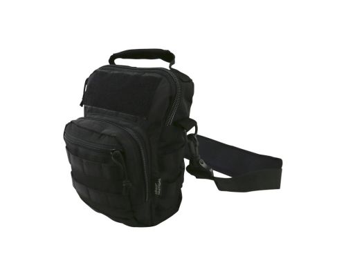 Сумка на плече KOMBAT UK Hex-Stop Explorer Shoulder Bag чорна Сумка на плече KOMBAT UK Hex-Stop Explorer Shoulder Bag чорна