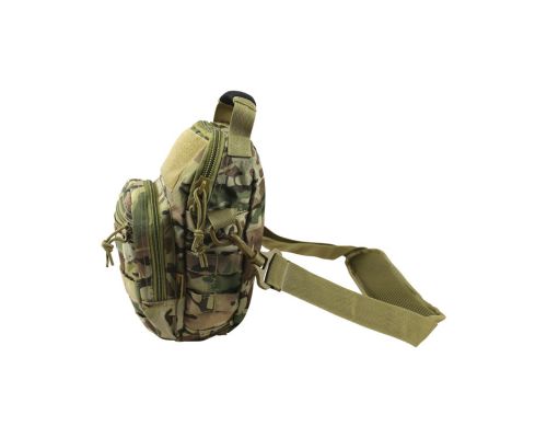 Сумка на плече KOMBAT UK Hex-Stop Explorer Shoulder Bag мультікам Сумка на плече KOMBAT UK Hex-Stop Explorer Shoulder Bag мультікам
