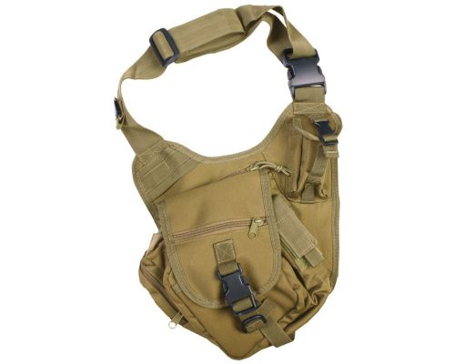 Сумка на плече KOMBAT UK Tactical Shoulder Bag койот Сумка на плече KOMBAT UK Tactical Shoulder Bag койот