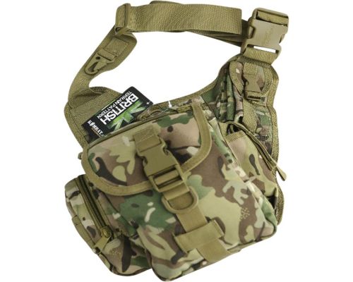Сумка на плече KOMBAT UK Tactical Shoulder Bag мультікам Сумка на плече KOMBAT UK Tactical Shoulder Bag мультікам