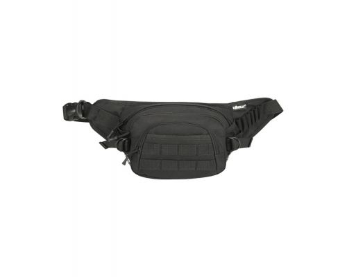 Сумка на пояс KOMBAT UK Summit Waist Bag чорна Сумка на пояс KOMBAT UK Summit Waist Bag чорна