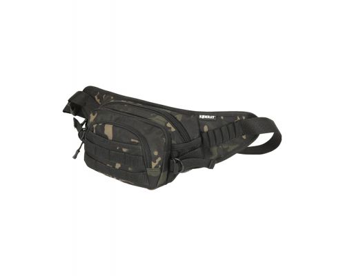 Сумка на пояс KOMBAT UK Summit Waist Bag мультікам чорний Сумка на пояс KOMBAT UK Summit Waist Bag мультікам чорний