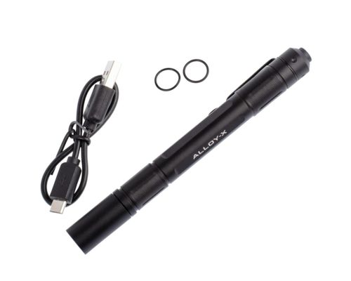 Фонарь Princeton Tec Alloy-X Rechargeable Black 400lm Фонарь Princeton Tec Alloy-X Rechargeable Black 400lm