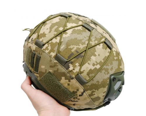 Кавер для шлема Kiborg FAST-1 cordura pixel MM-14. Кавер для шлема Kiborg FAST-1 cordura pixel MM-14.