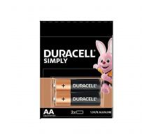 Батарейки щелочные Duracell LR6 AA 1.5V 2 шт.