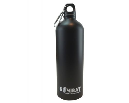 Фляга алюминиевая KOMBAT UK Aluminium Water Bottle 1л черная Фляга алюминиевая KOMBAT UK Aluminium Water Bottle 1л черная