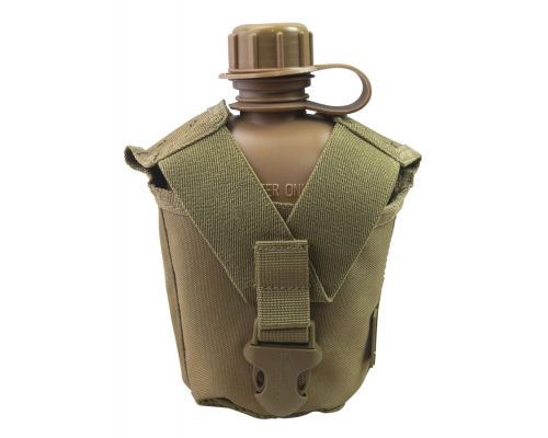 Фляга тактическая KOMBAT UK Tactical Water Bottle 950мл койот Фляга тактическая KOMBAT UK Tactical Water Bottle 950мл койот