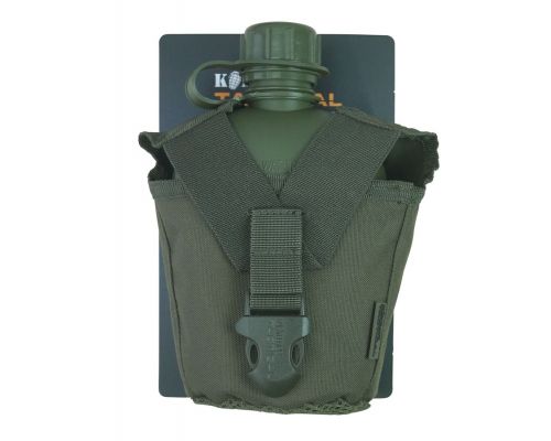Фляга тактическая KOMBAT UK Tactical Water Bottle 950мл оливковая Фляга тактическая KOMBAT UK Tactical Water Bottle 950мл оливковая