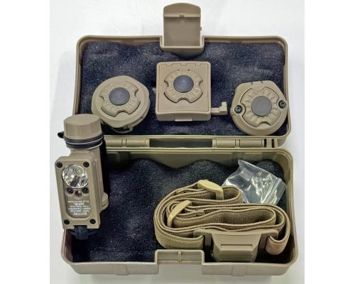 Ліхтар налобний на шолом Sidewinder MPLS Compact II 4LED Tan