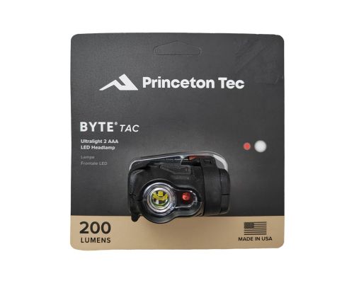 Ліхтар налобний Princeton Tec Byte Black 200lm