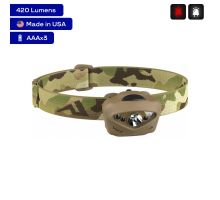 Ліхтар налобний Princeton Tec Vizz 420 Lumen MPLS Multicam