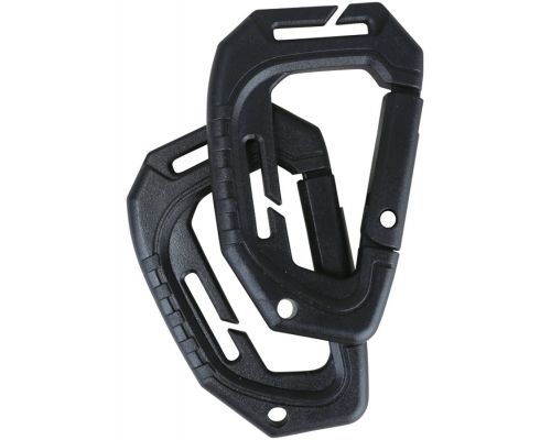 Карабин 1шт KOMBAT UK Spec-Ops Carabiner черный Карабин 1шт KOMBAT UK Spec-Ops Carabiner черный