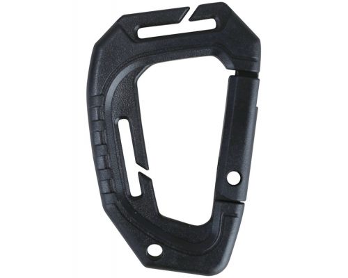 Карабин 1шт KOMBAT UK Spec-Ops Carabiner черный Карабин 1шт KOMBAT UK Spec-Ops Carabiner черный