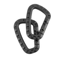 Карабин 1шт KOMBAT UK Tactical Carabiner черный