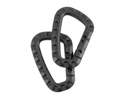Карабин 1шт KOMBAT UK Tactical Carabiner черный Карабин 1шт KOMBAT UK Tactical Carabiner черный